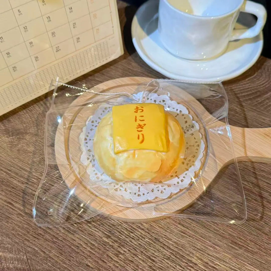 Cheese Rice Cracker Taba Squishy — One Style detail 2