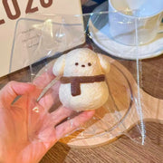 Chocolate Scarf Puppy Taba Squishy — One Style detail 2