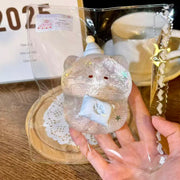 Glitter Hamster Taba Squishy — Glow-in-the-Dark detail 2