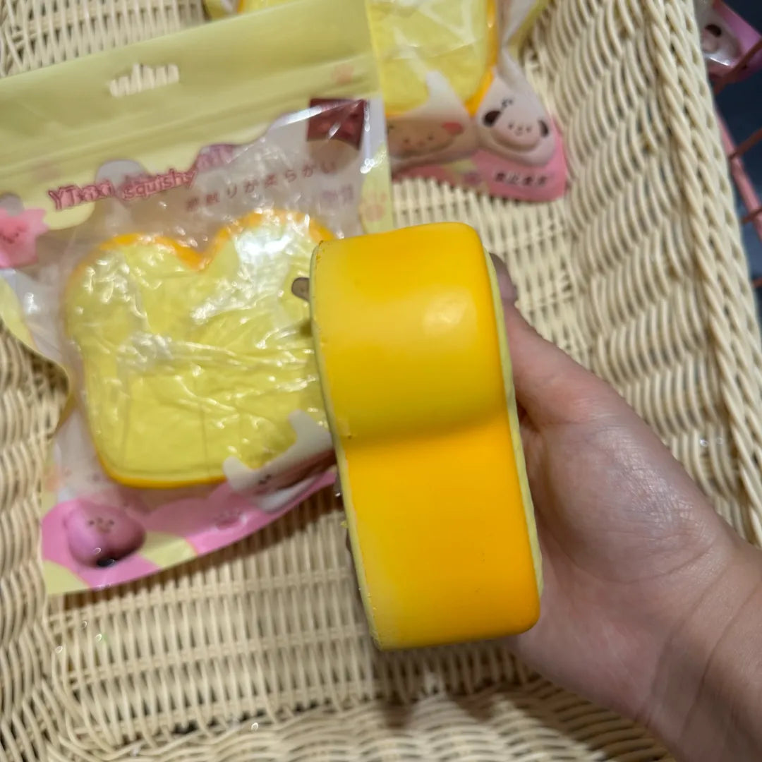 Cartoon Thick-Cut Toast Squishy