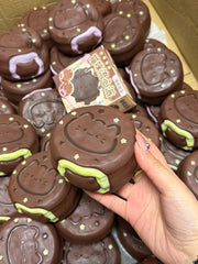 Matcha Cat Lava Pie Squishy