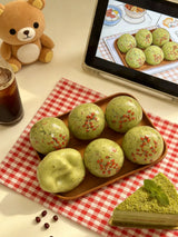 Matcha Red Bean Ice Squishy Ball