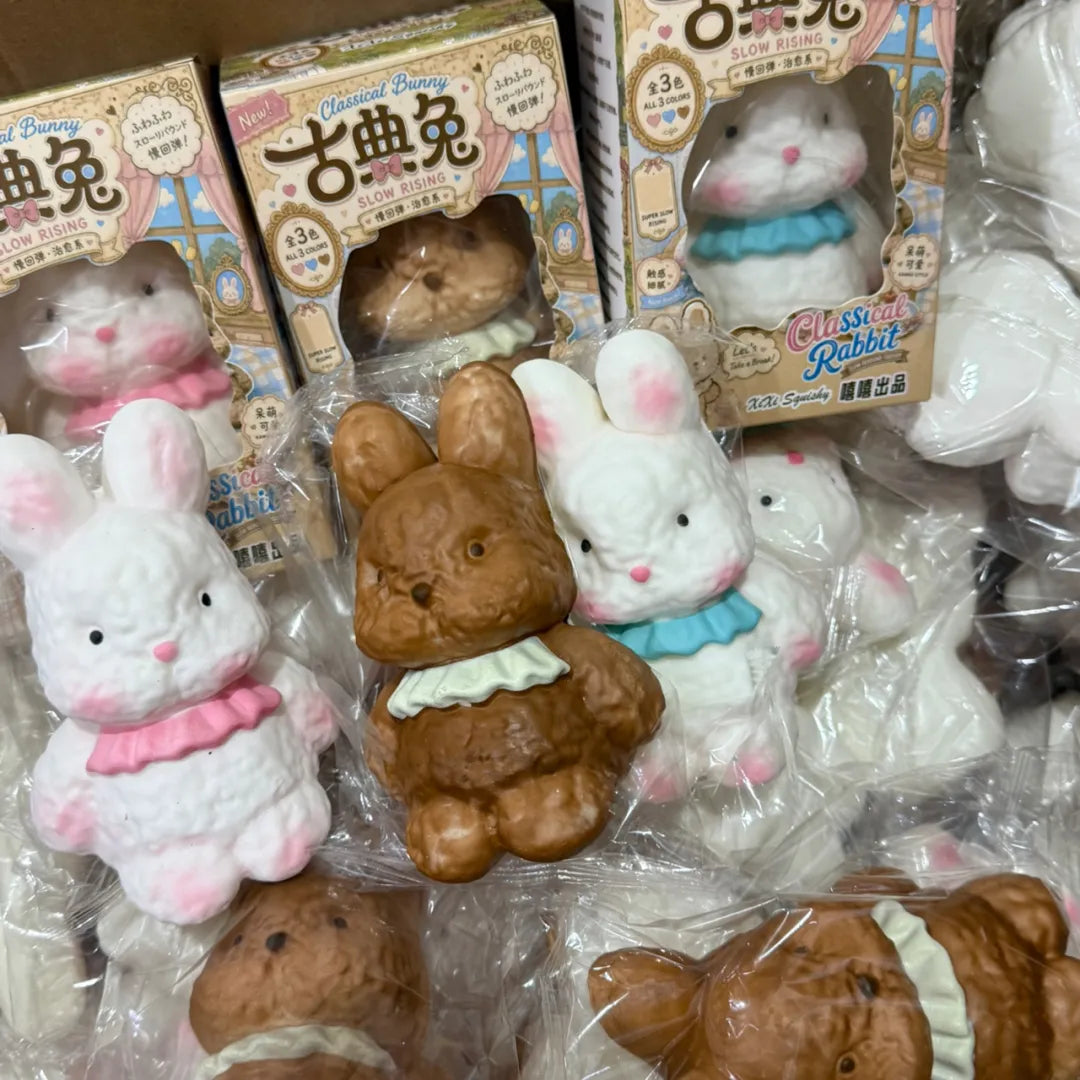 Blue Classic Bunny Squishy