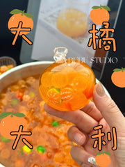 Tangerine Citrus Sugar Squishy Ball