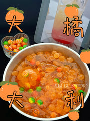 Tangerine Citrus Sugar Squishy Ball