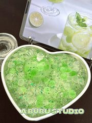 Cold Brew Green Tea Sugar Squishy Ball