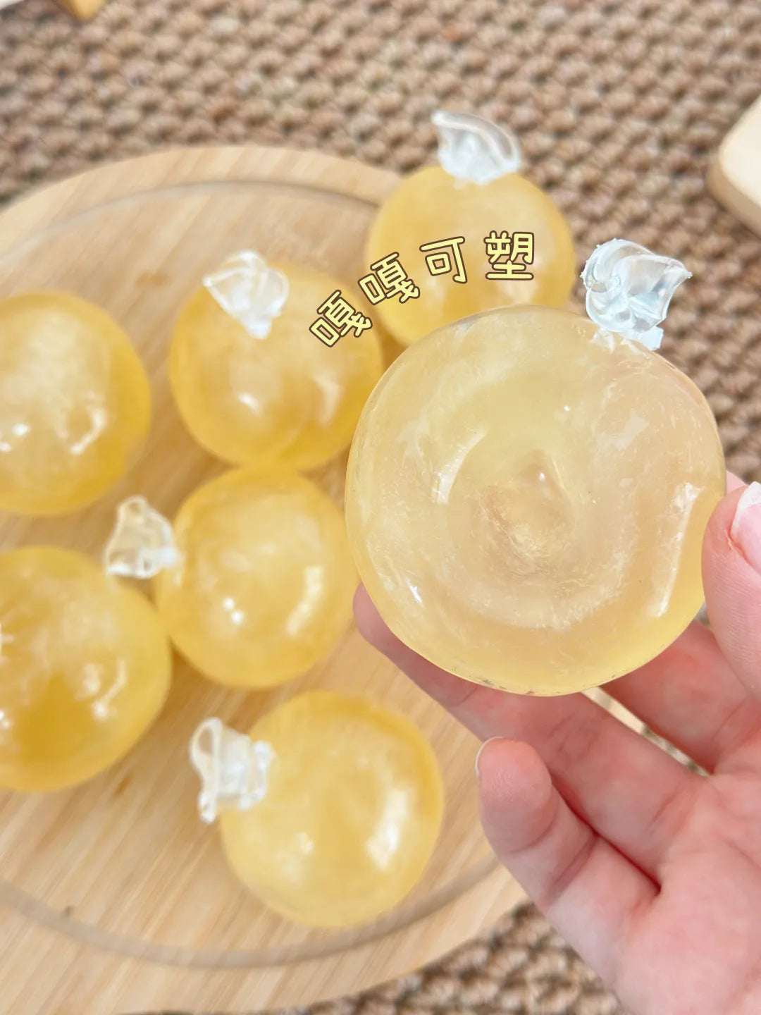 Coconut Oil Squishy Ball