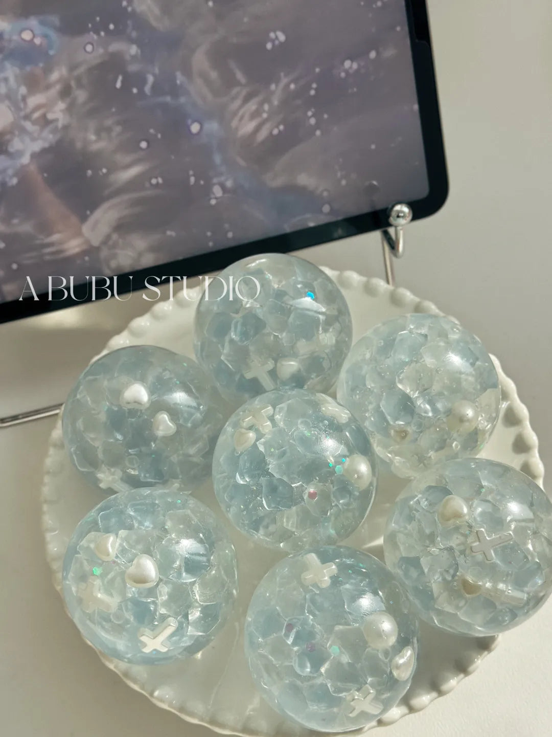 Moonlight Glow Ice Squishy Ball