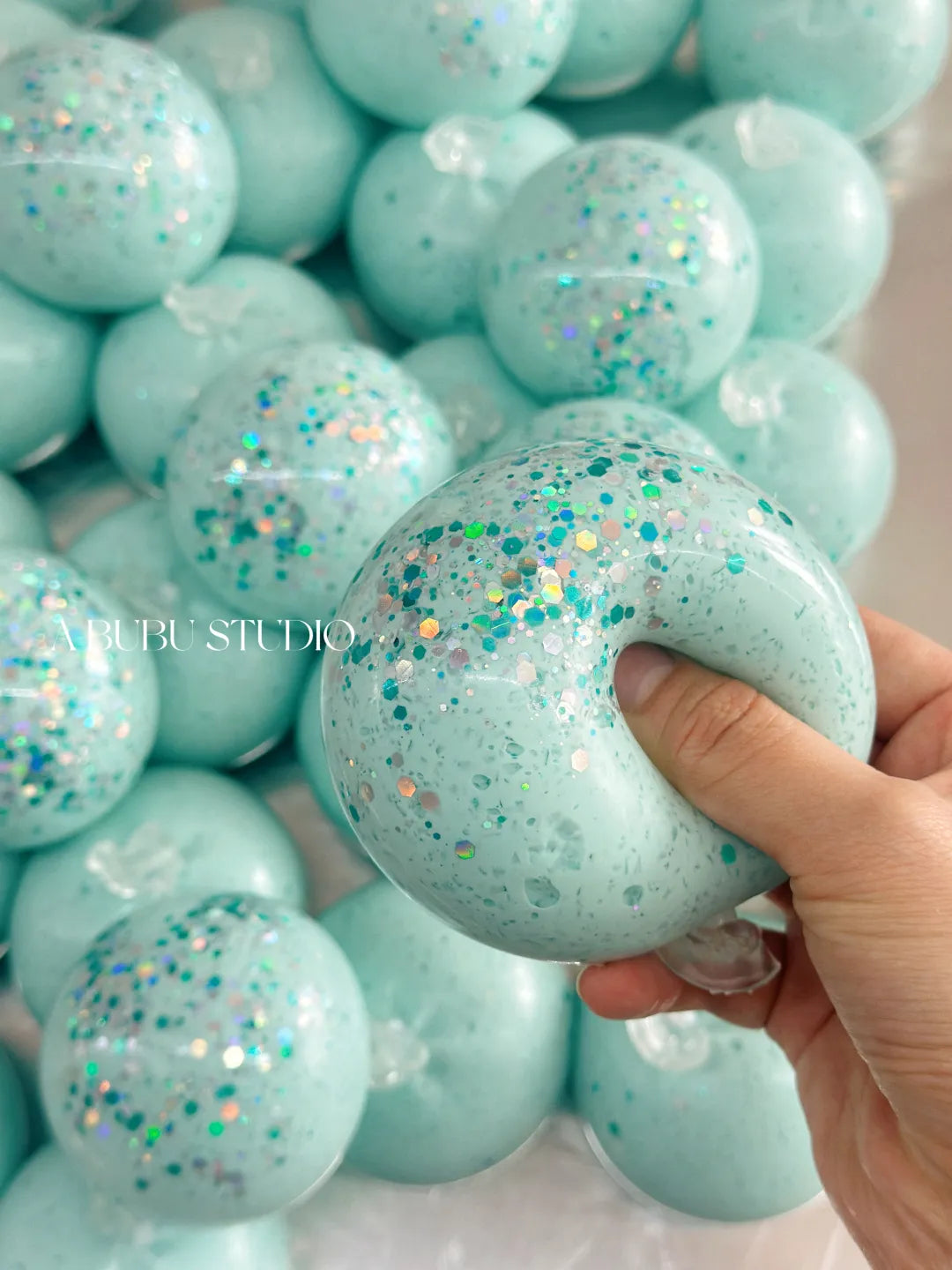 Mint Chocolate Ice Squishy Ball