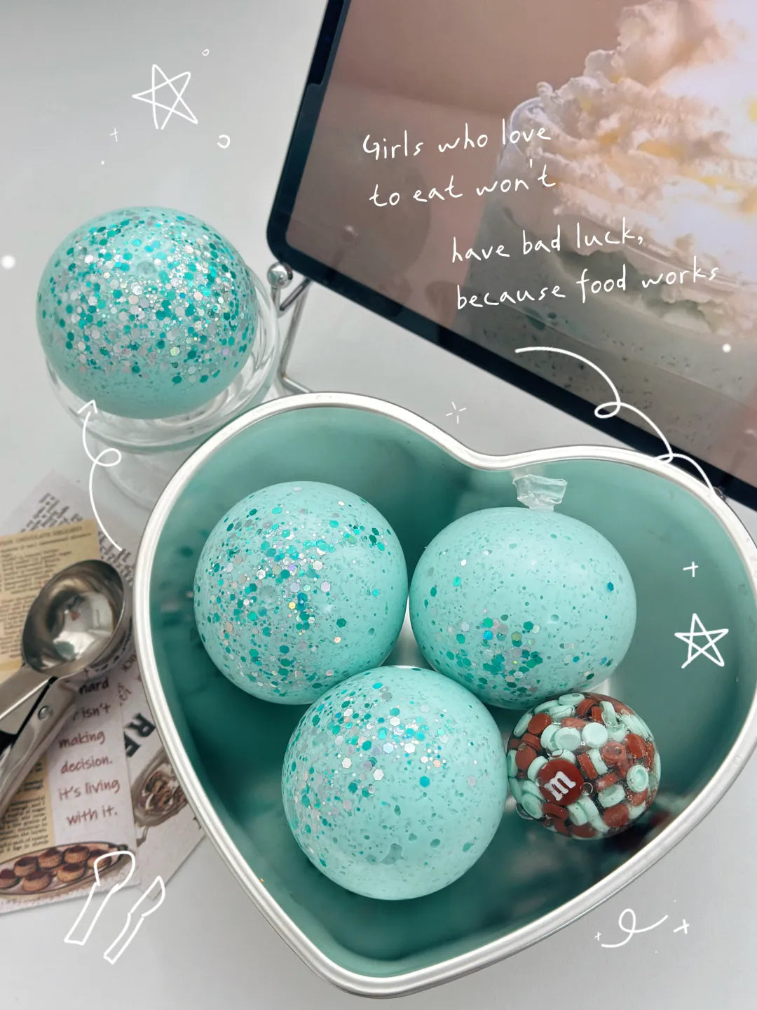 Mint Chocolate Ice Squishy Ball