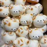 Cream Bursting Bear Squishy