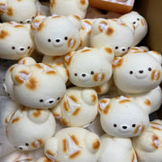 Cream Bursting Bear Squishy