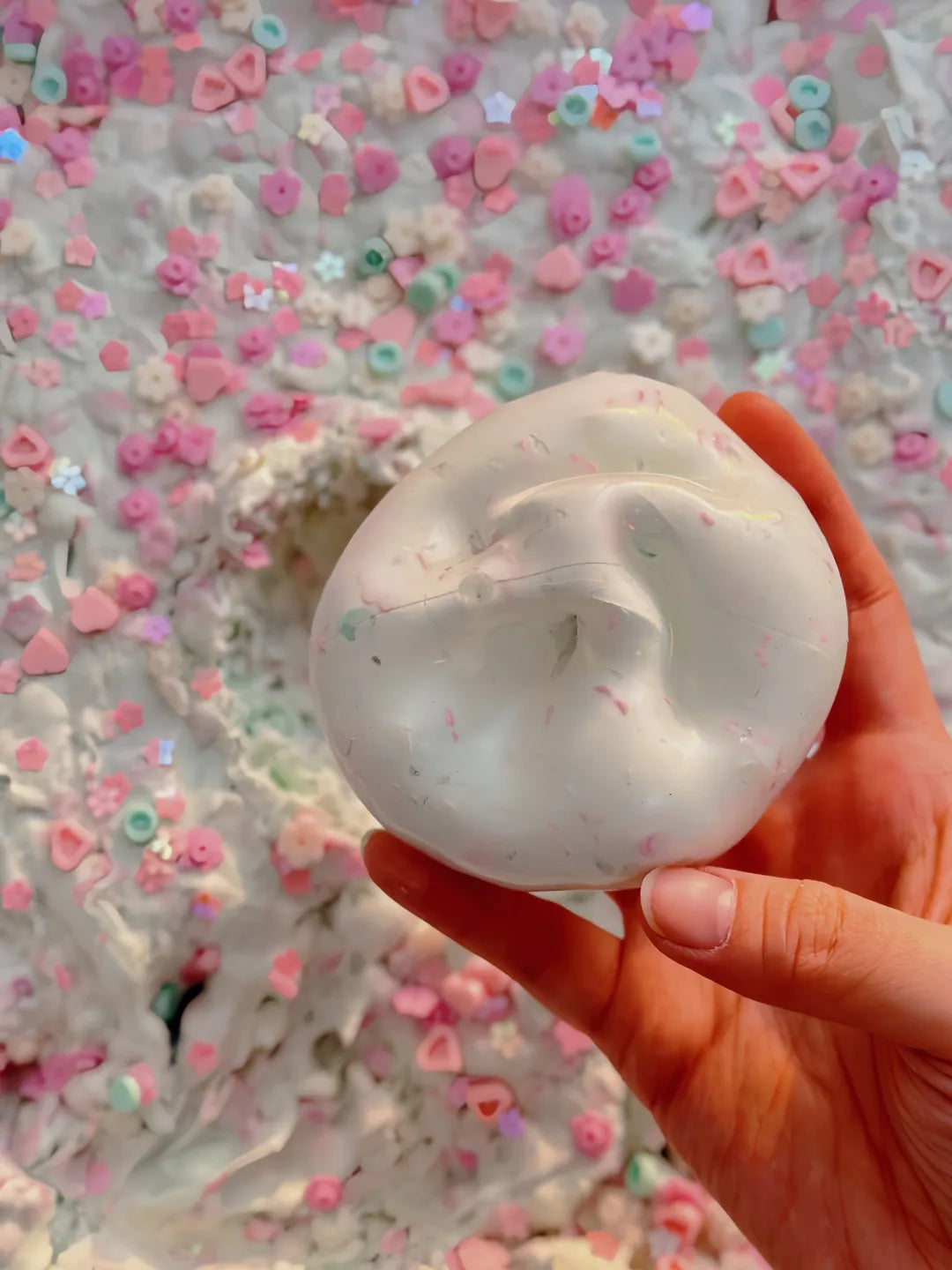 Mint Berry Milk Cake Squishy Ball