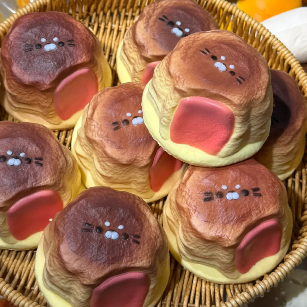 White Seal Pudding Squishy