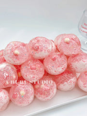 Summer Peach Vaseline Squishy Ball