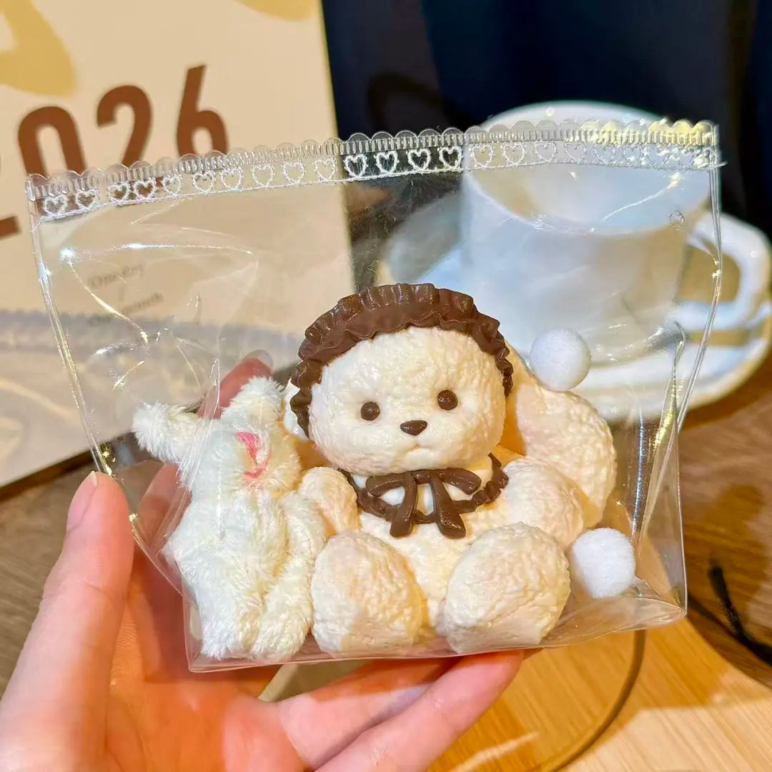 Chocolate Lop-Eared Bunny Taba Squishy — One Style detail 2