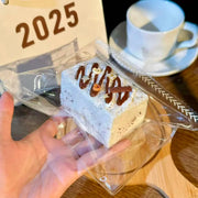 Short Toast Taba Squishy — Chocolate Drizzle detail 3