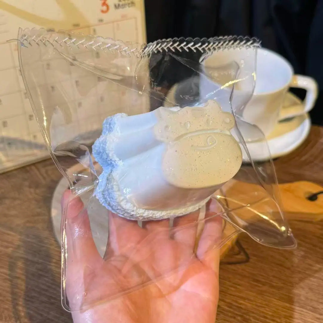 Cow Pudding Taba Squishy — Sky Blue detail 3