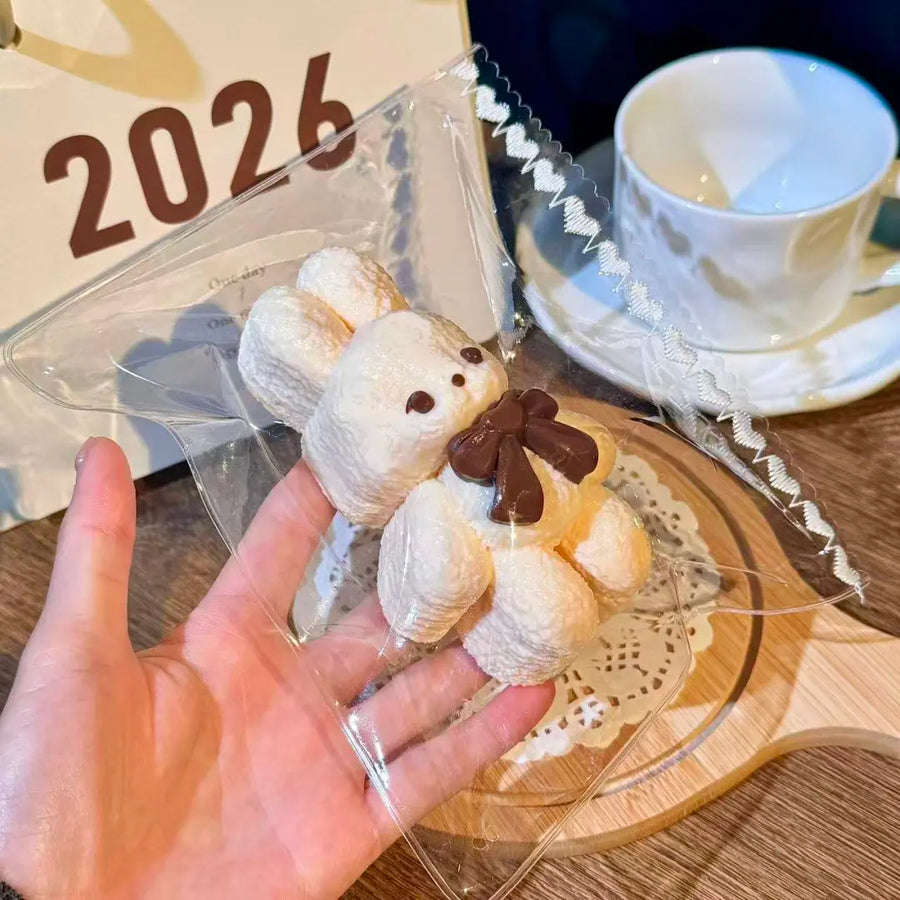 Black Bow-Tie Bunny Taba Squishy — One Style detail 3