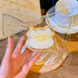 Cow Pudding Taba Squishy — Custard Yellow detail 4