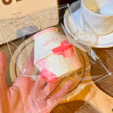 Strawberry Yogurt Drink Taba Squishy — One Style detail 3
