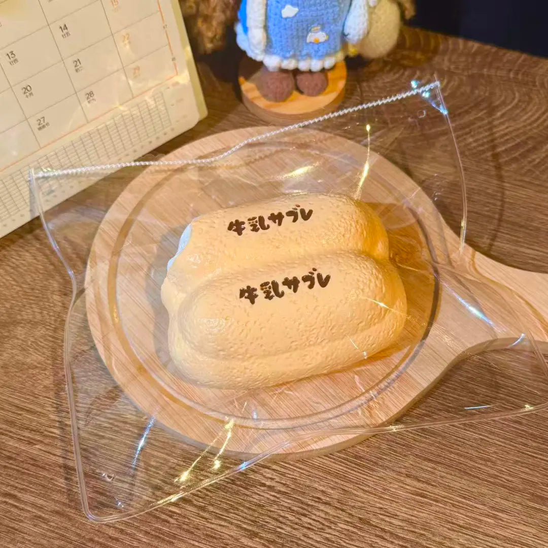Duo Milk Cream Bun Taba Squishy — One Style detail 4