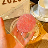 Shaved Ice Daifuku Taba Squishy — Pink detail 3