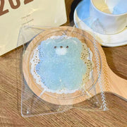 Shaved Ice Bear Taba Squishy — Ice Blue detail 2