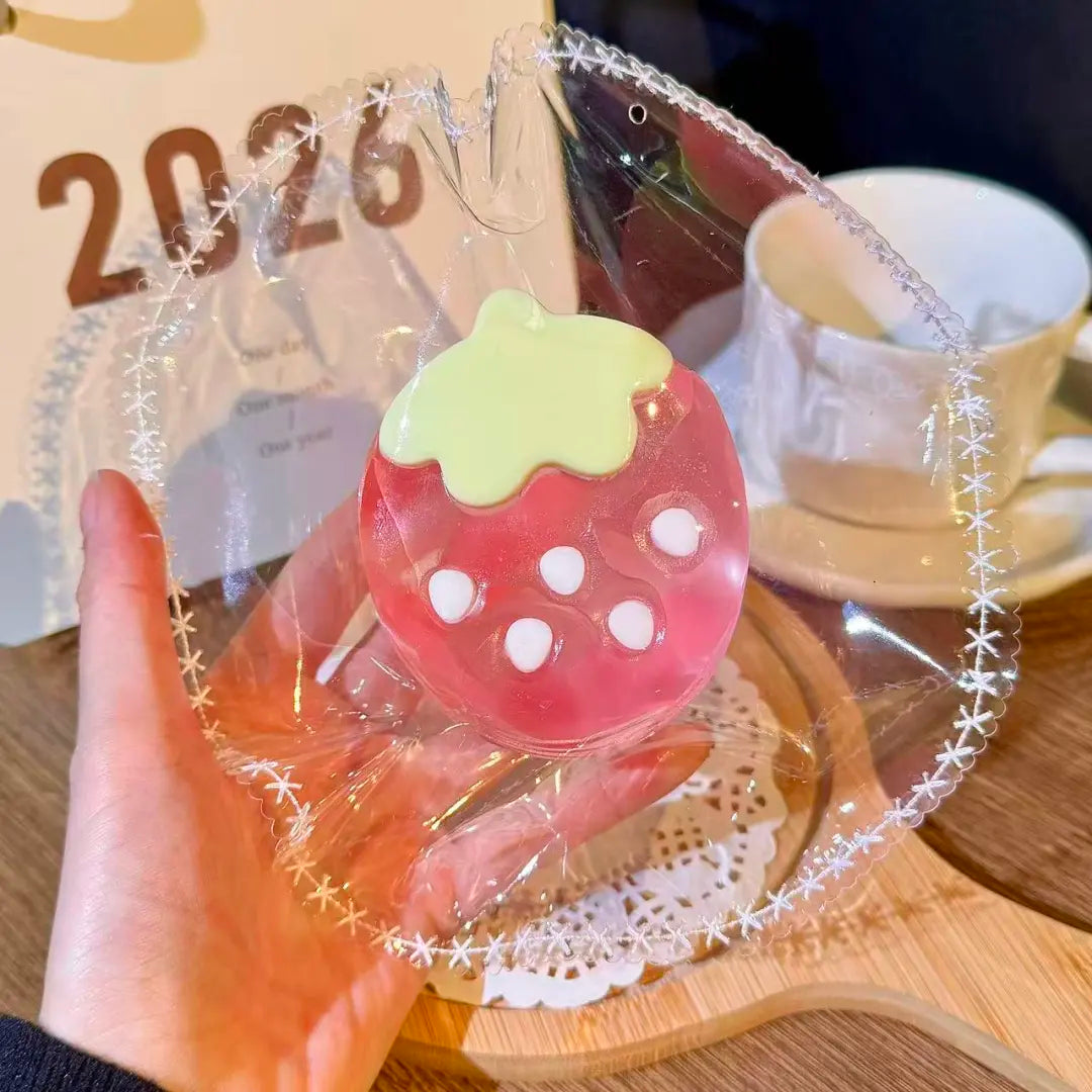 Strawberry Layer Cake Taba Squishy — One Style detail 2