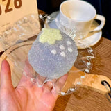 Shaved Ice Strawberry Layer Cake Taba Squishy — Ice Blue detail 3