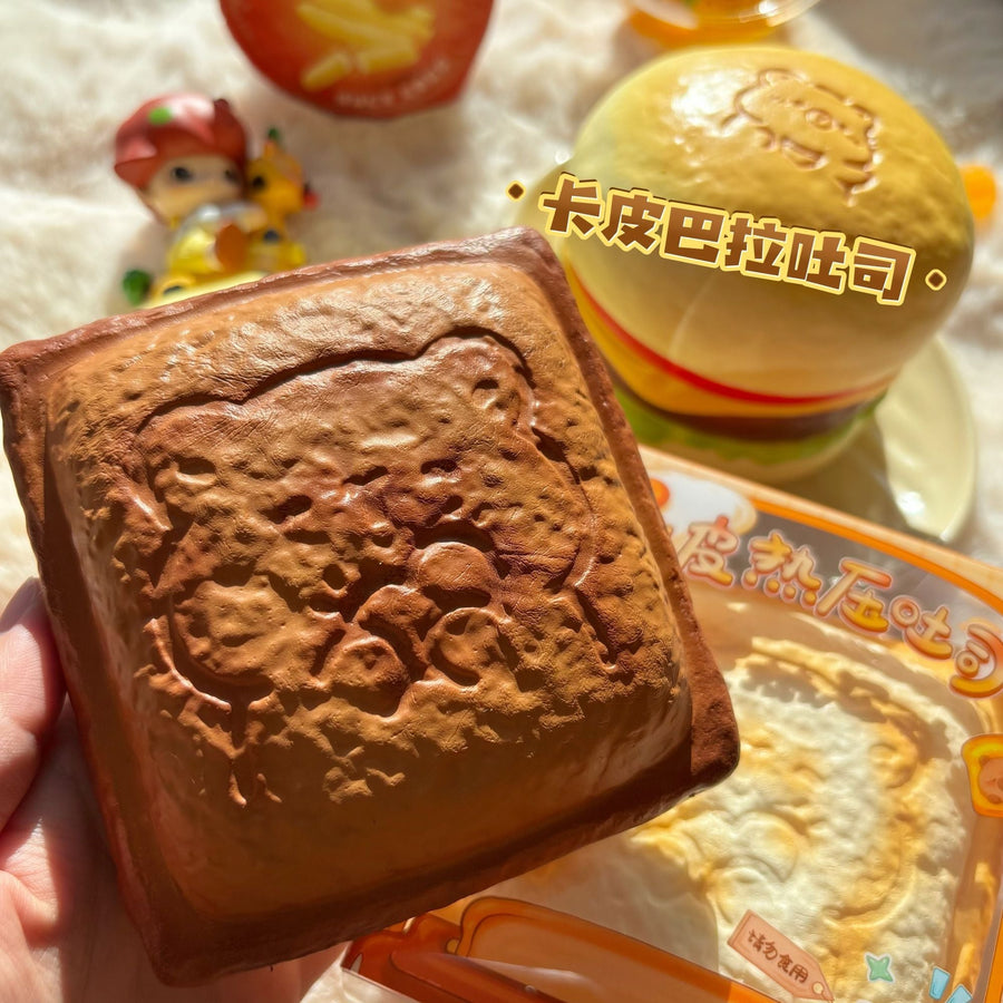 Capybara Panini Toast Squishy — supplier original 2