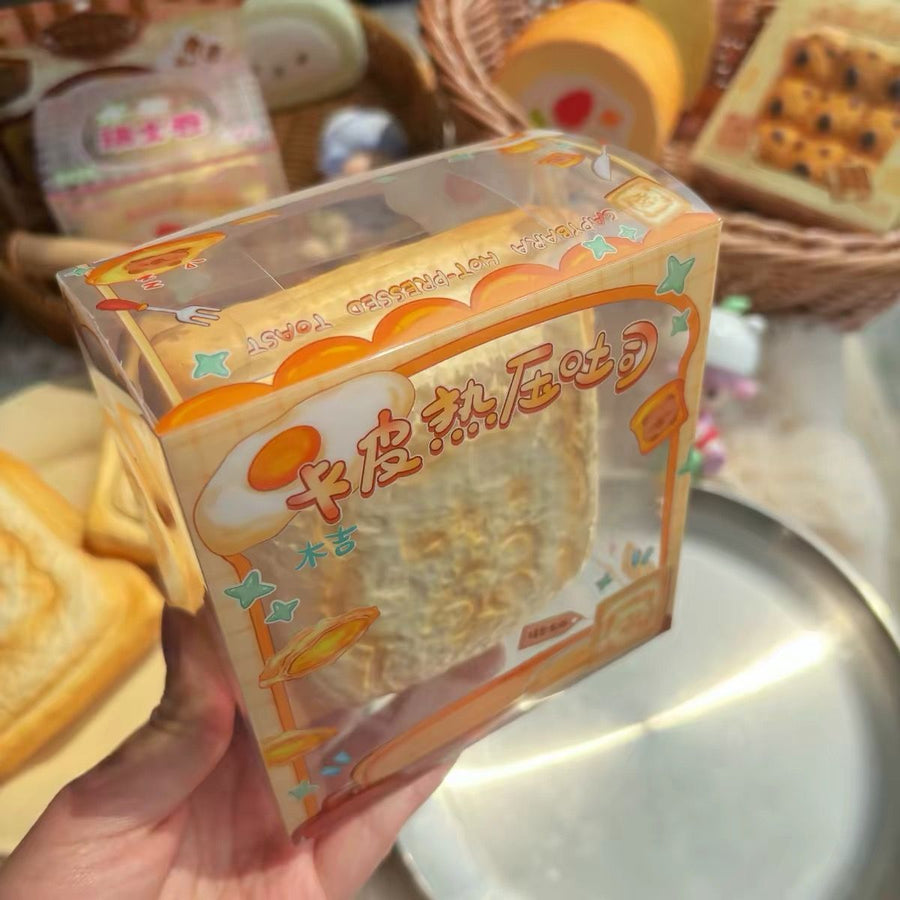 Capybara Panini Toast Squishy — supplier original 5