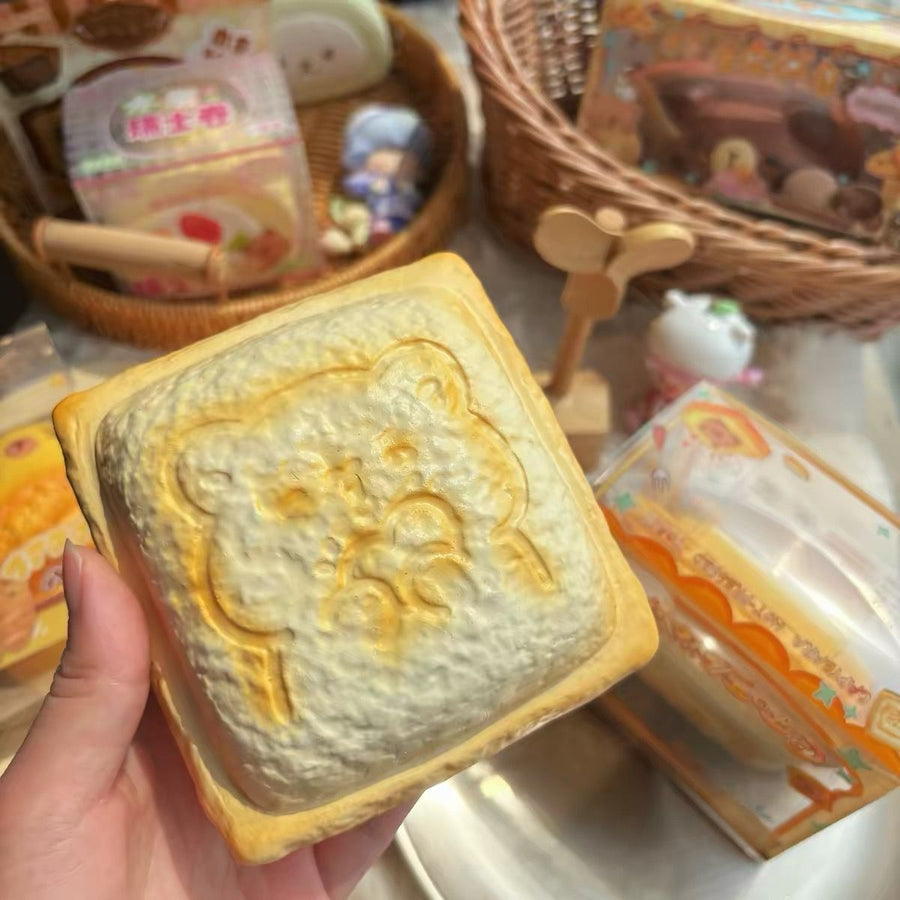 Capybara Panini Toast Squishy — supplier original 6
