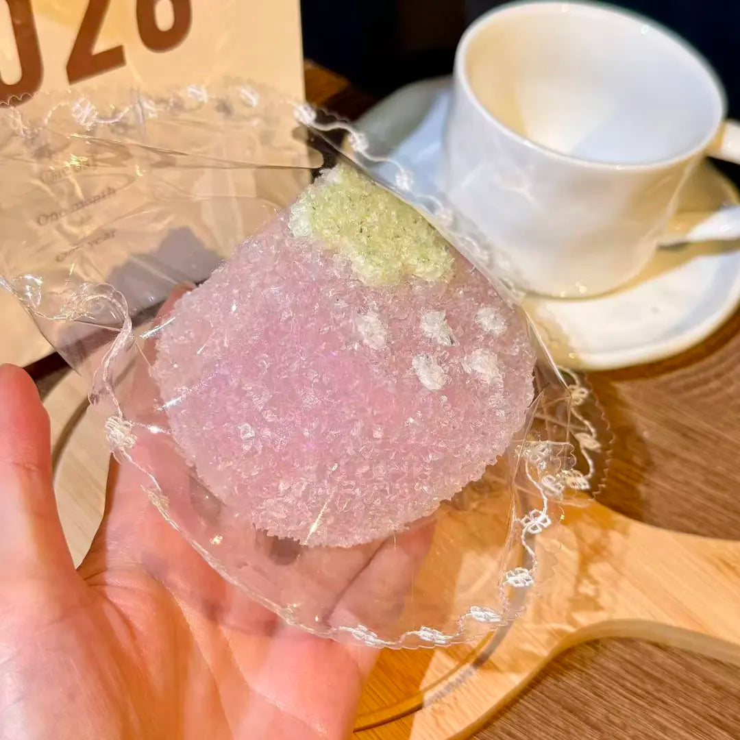 Shaved Ice Strawberry Layer Cake Taba Squishy — Purple detail 3
