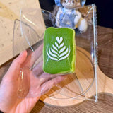Matcha Latte Art Toast Taba Squishy — One Style detail 4