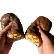 Hazelnut Chocolate Squishy held in hand