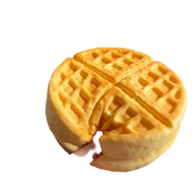 Jumbo Hong Kong Waffle Squishy held in hand