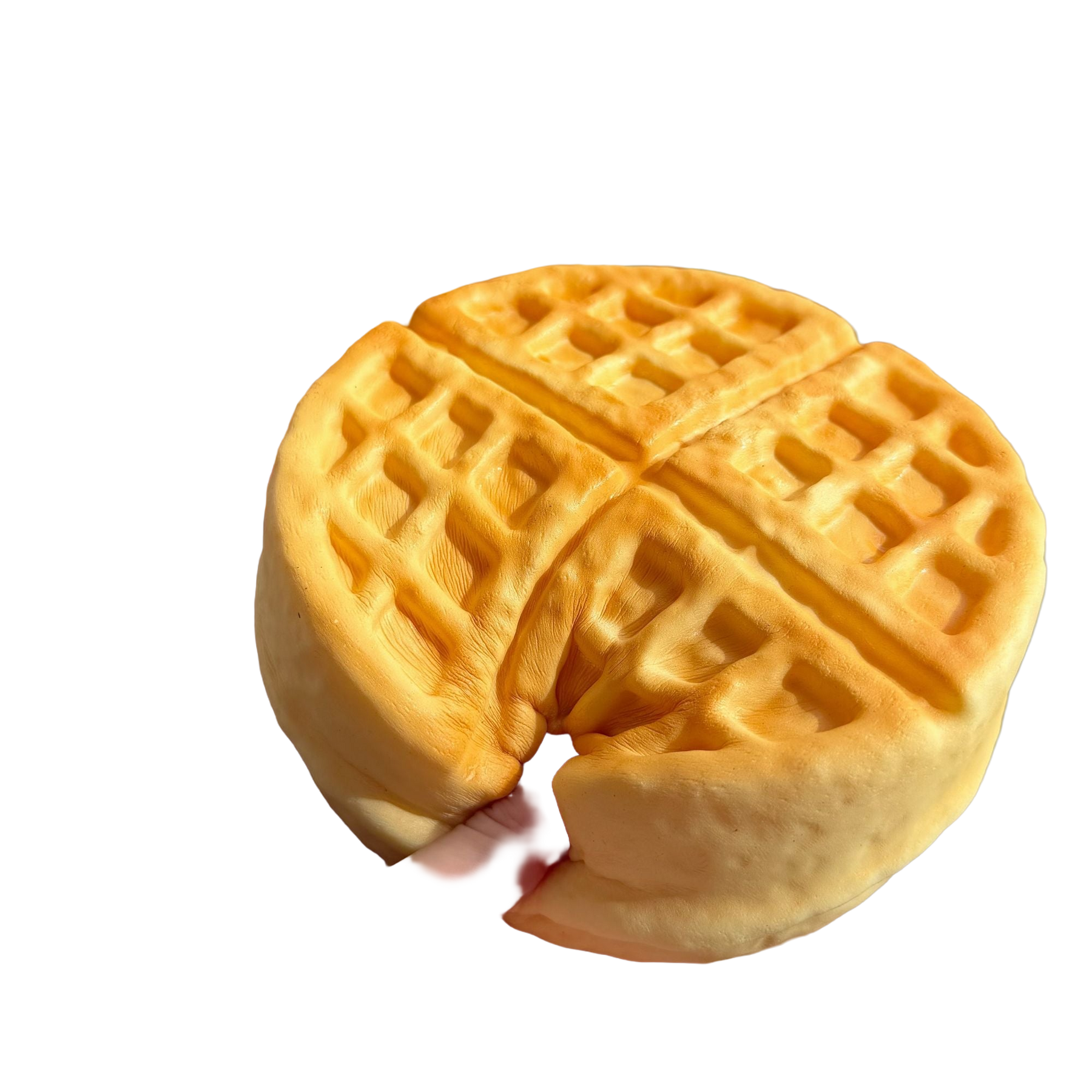 Jumbo Hong Kong Waffle Squishy held in hand