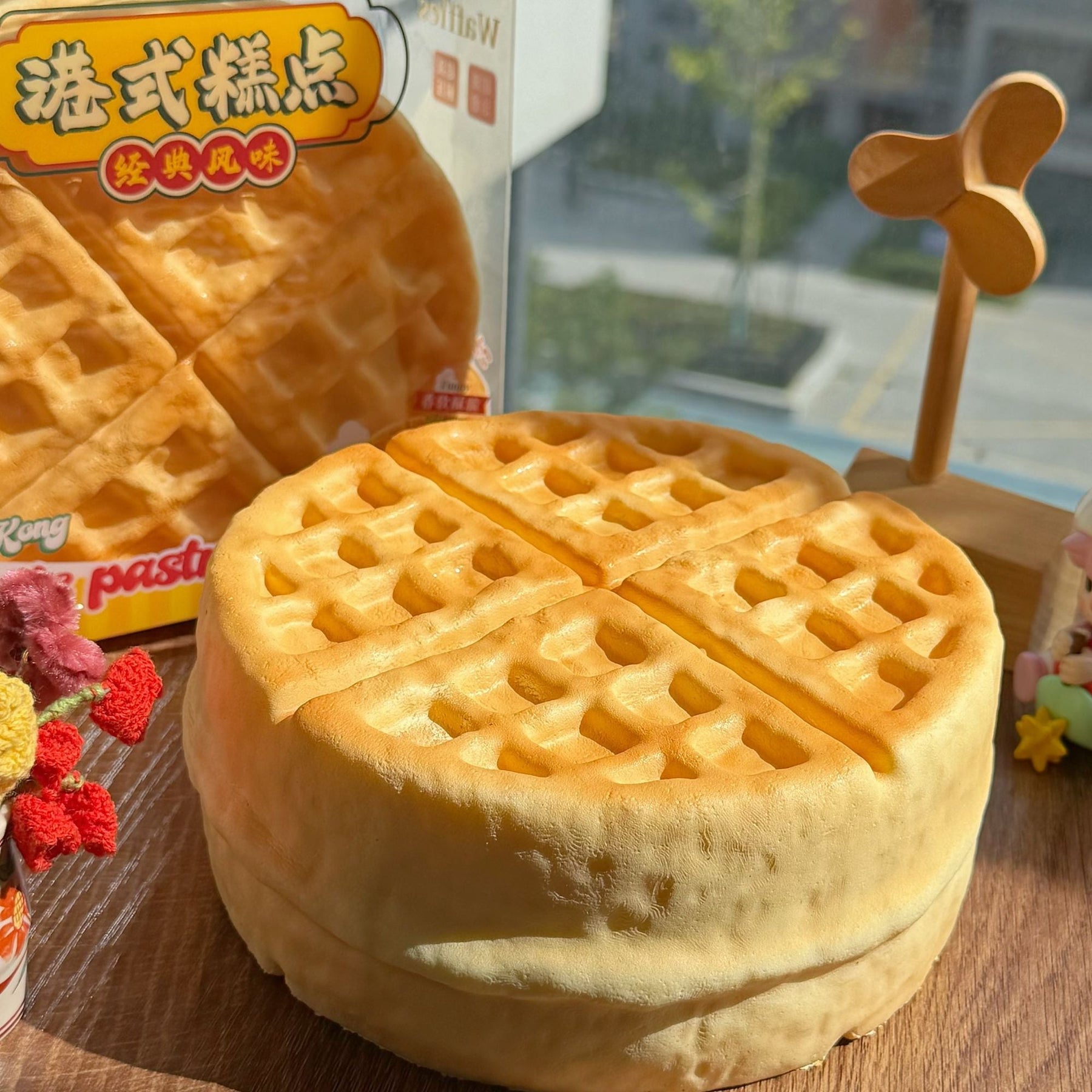Jumbo Hong Kong Waffle Squishy — supplier original 3