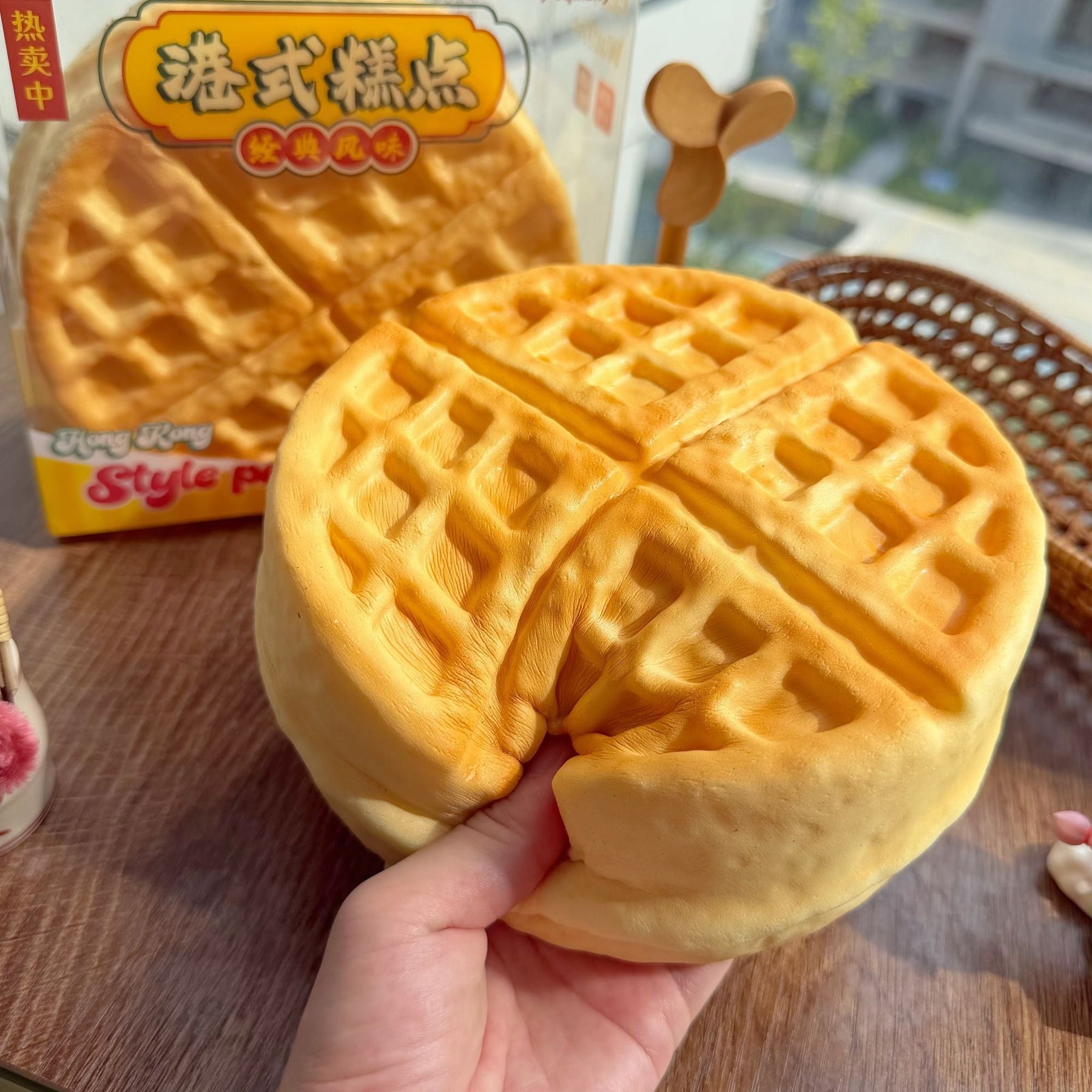 Jumbo Hong Kong Waffle Squishy — supplier original 6