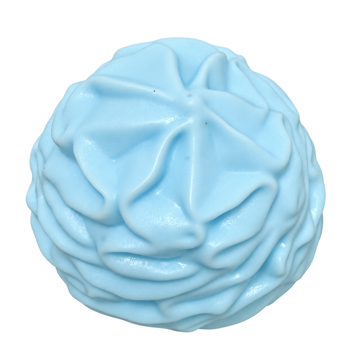 Whipped Cream Swirl — HB014-BLUE — Product-only cutout from original photo