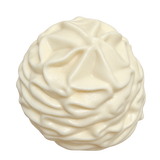 Whipped Cream Swirl — HB014-WHITE — Product-only cutout from original photo