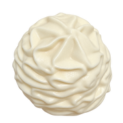Whipped Cream Swirl — HB014-WHITE — Product-only cutout from original photo