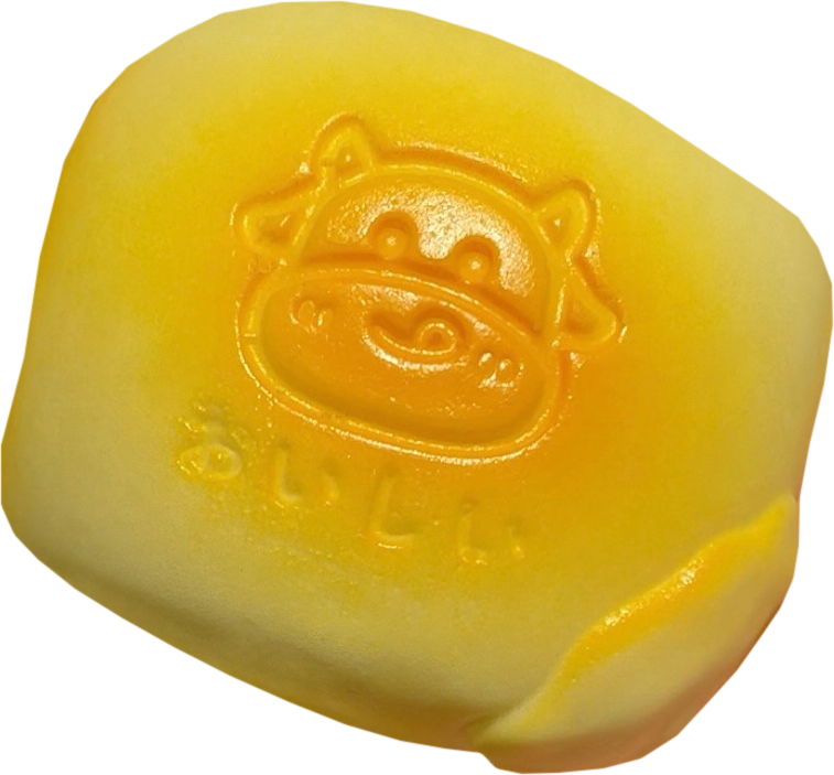 Cow Sandwich Bun Squishy — product photograph