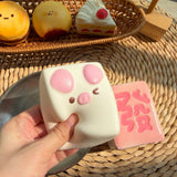 Lucky Pig Mahjong Tile Squishy — product photograph