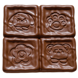 Chocolate Bread Squares Squishy — product-only cutout