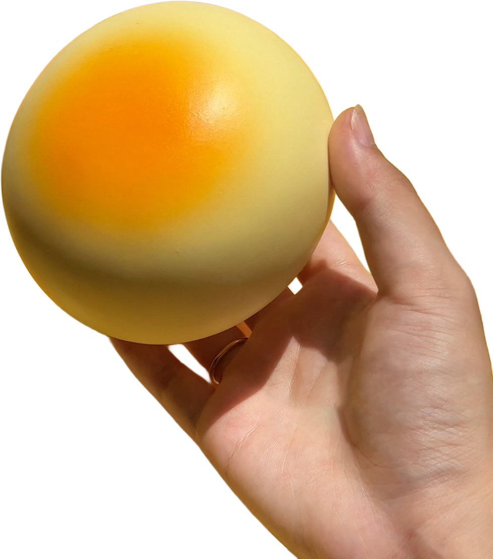 Soy Milk Bun Squishy — product photograph