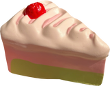 Raspberry Cake Slice Squishy — product photograph