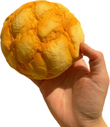 Golden Pineapple Bun Squishy — product photograph
