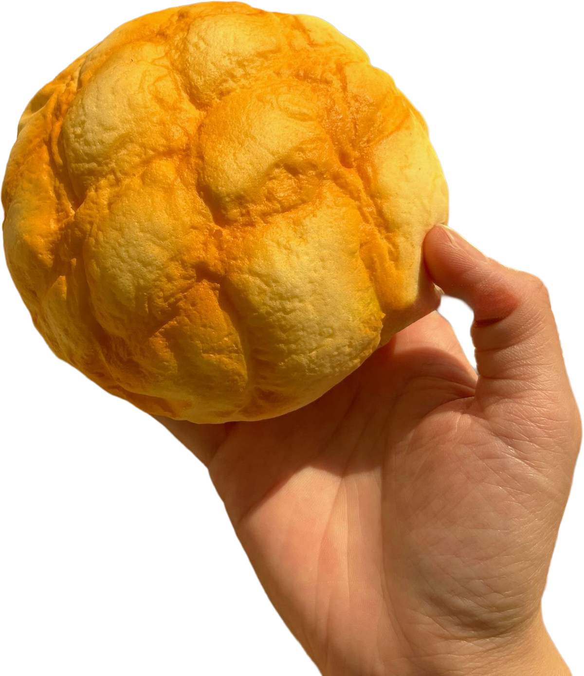 Golden Pineapple Bun Squishy — product photograph